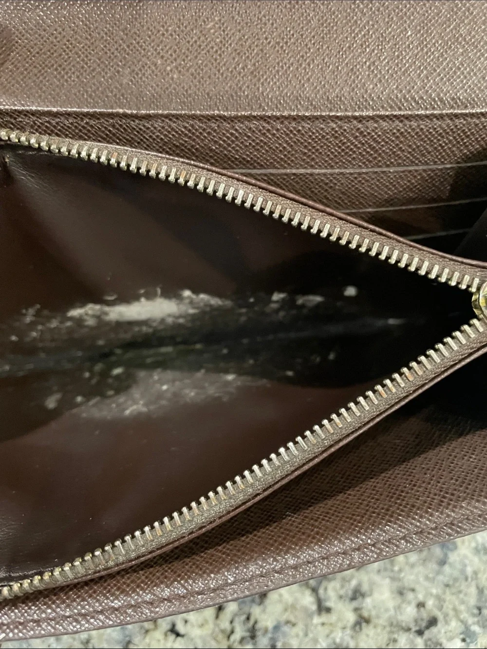 Louis Vuitton Sarah Wallet Damier Ebene